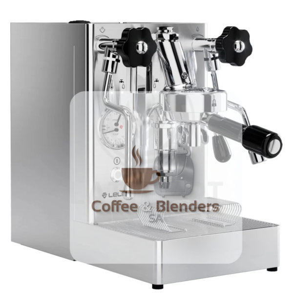 Lelit Mara X espresso machine in brushed stainless steel — available in South Africa from Coffee and Blenders SA