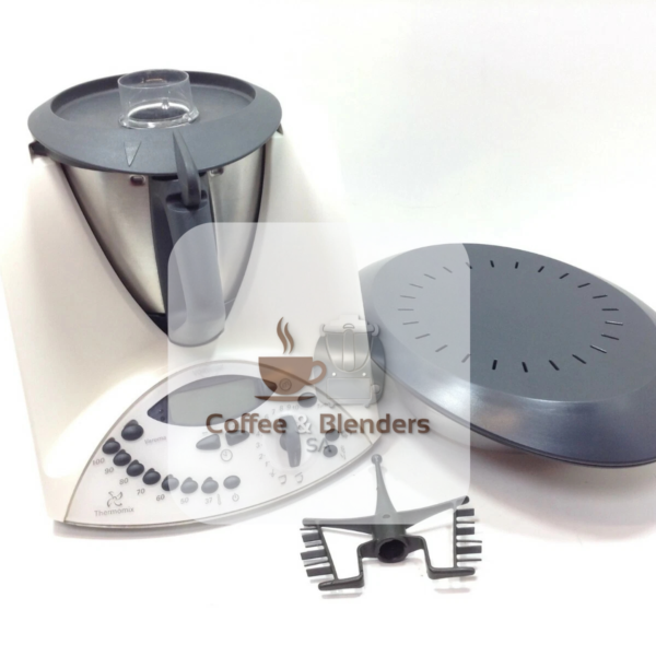 Thermomix TM31 all-in-one kitchen machine with rotary dial controls — available in South Africa from Coffee and Blenders SA